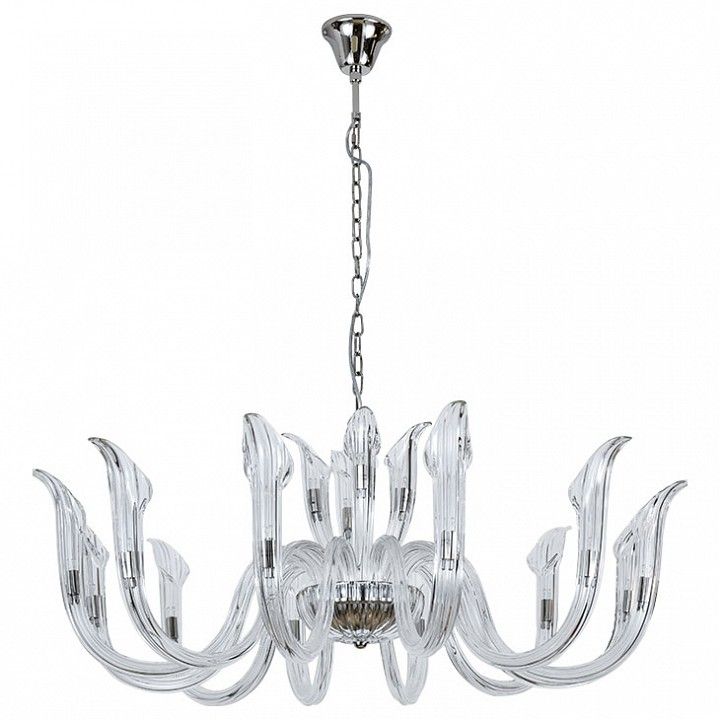 Подвесная люстра Newport 3650 3654+12/C nickel