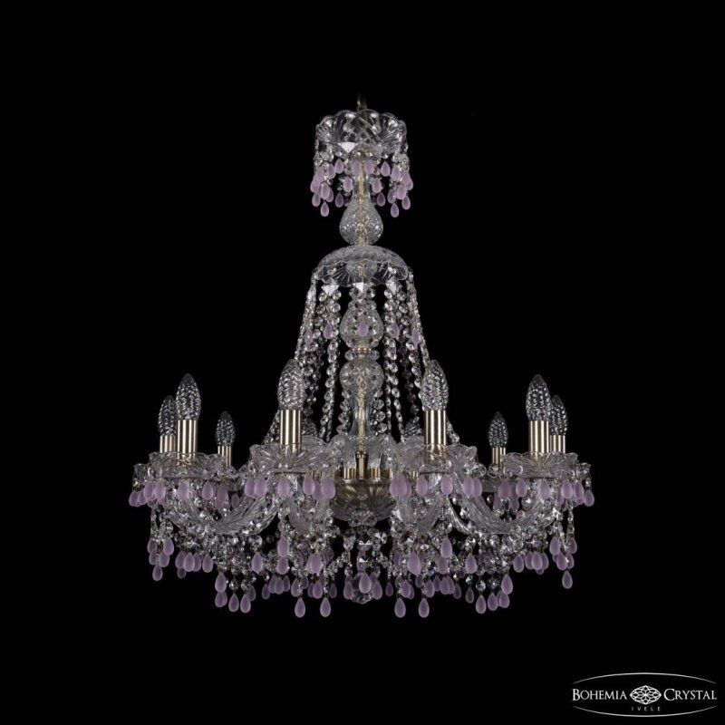 Подвесная люстра Bohemia Ivele Crystal 1410 1410/10/240/XL-74 Pa V7010
