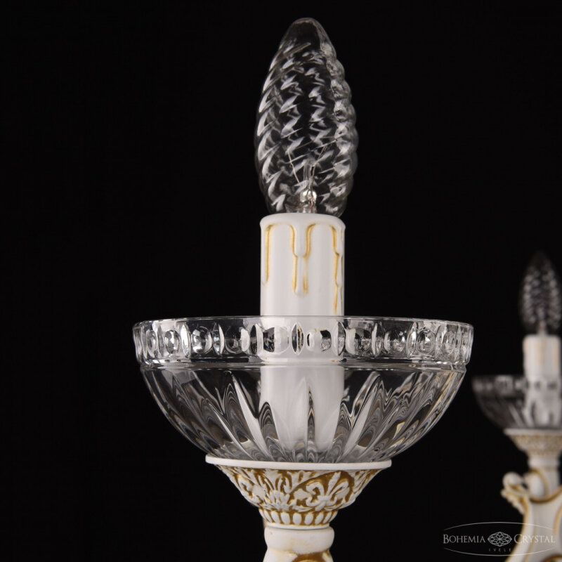Подвесная люстра Bohemia Ivele Crystal AL7801 AL78101P/8/250 WMG P Clear/M-1G
