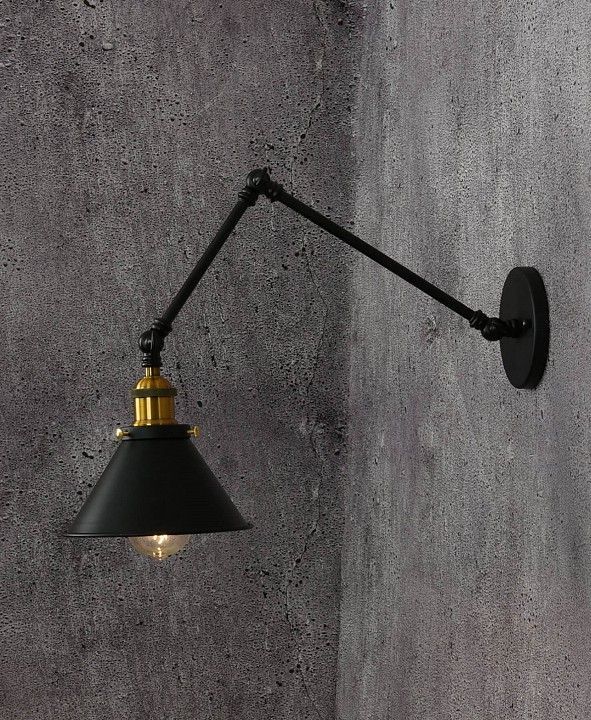 Бра LUMINA DECO Gubi LDW B005-2 BK