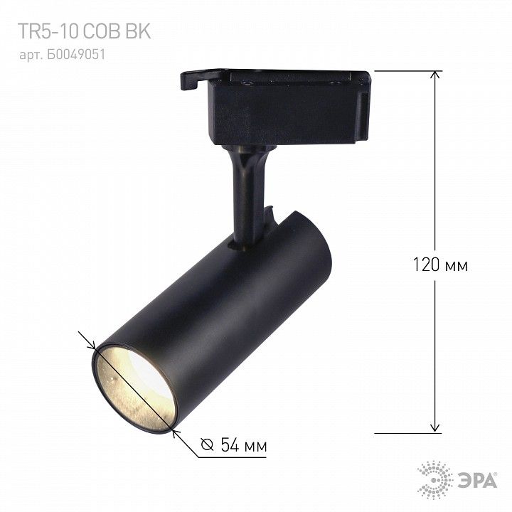 Светильник на штанге Эра  TR5-10 COB BK