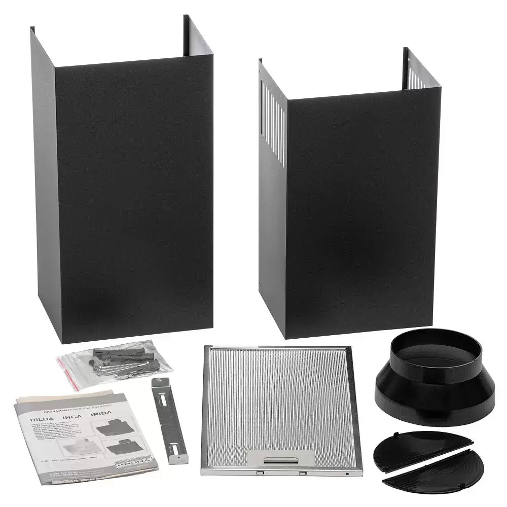 Вытяжка KRONA IRIDA 600 black sensor