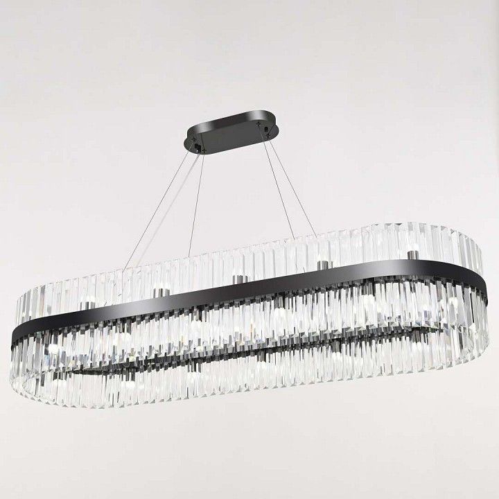 Подвесная люстра Arte Milano Белладжо 440210.1380.28.G9.B1 BK