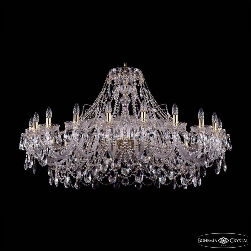 Подвесная люстра Bohemia Ivele Crystal 1411 1411/20/460 G