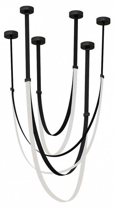 Подвесная люстра Kink Light Лирд 07689A-120+150+180,19