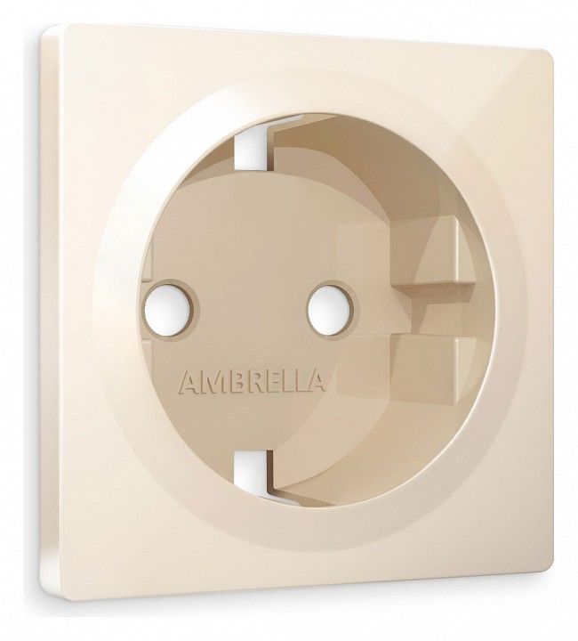 Накладка для розетки с заземлением Ambrella Volt ALFA AP3060