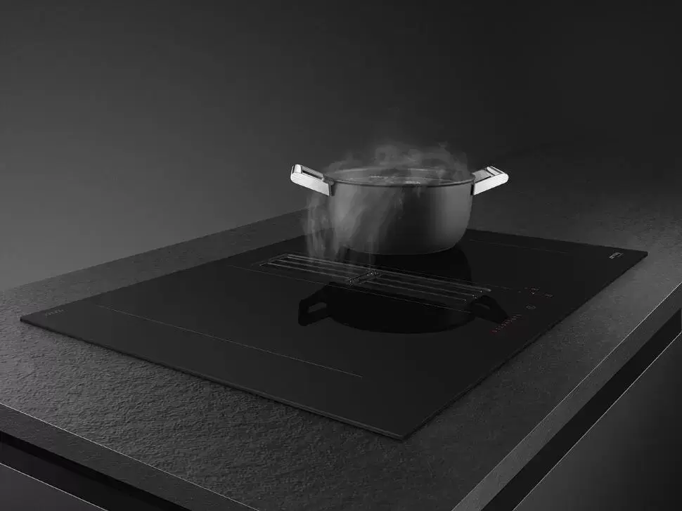 Варочная панель с вытяжкой Smeg HOBD472D