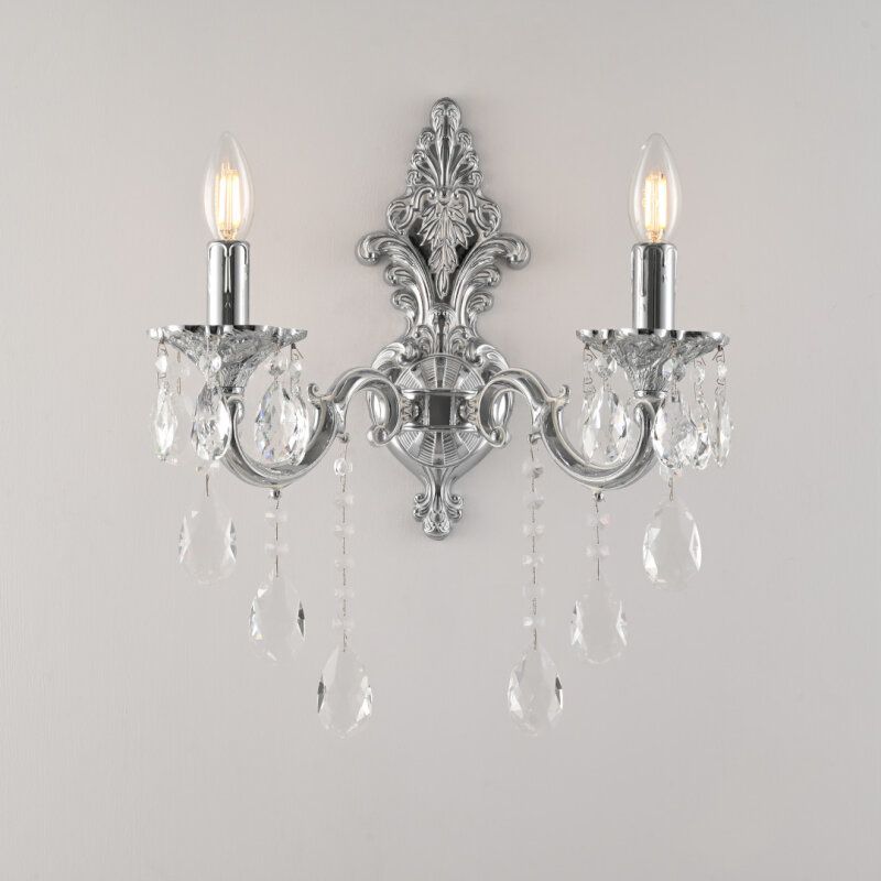 Бра Bohemia Ivele Crystal AL7801 AL7801B14/2/175 B NW