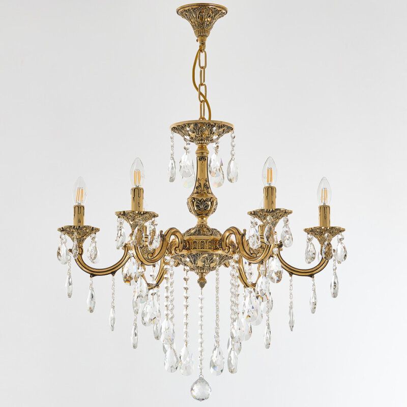 Подвесная люстра Bohemia Ivele Crystal AL7801 AL78101/6/210 B GB