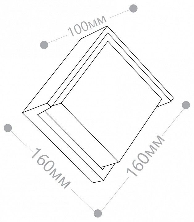 Накладной светильник Feron DH108 06350