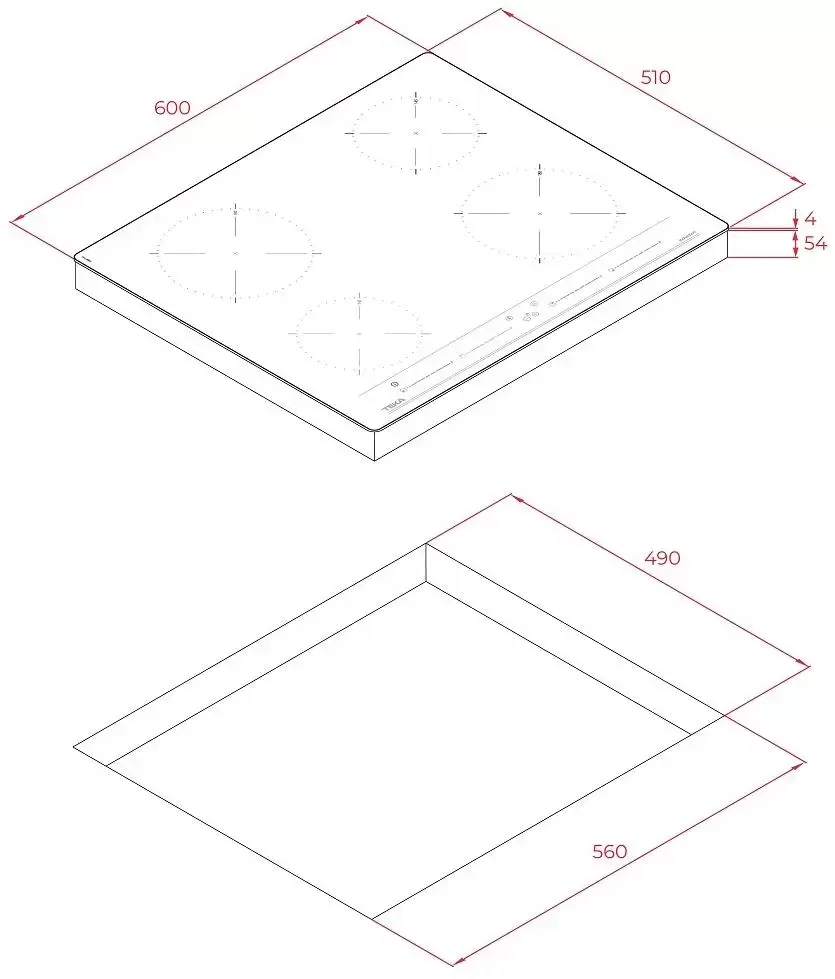 Варочная панель Teka IZC 64010 MSS BLACK