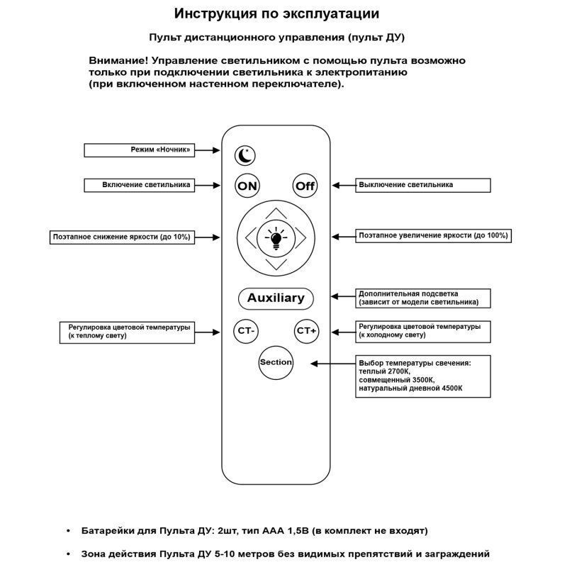 Потолочная люстра Reluce 10405 10405-0.3-04S WH