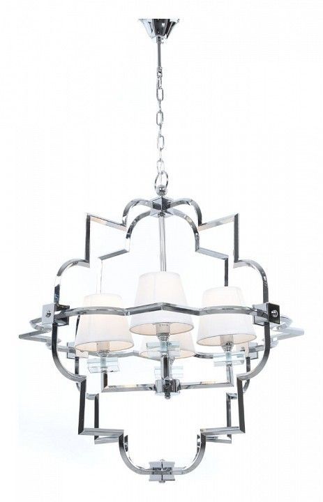 Подвесная люстра LUMINA DECO Baltimore LDP 8020-4 CHR+WT