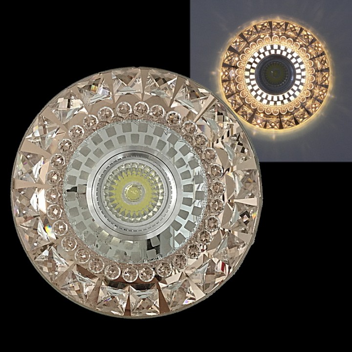 Встраиваемый светильник Reluce  62061-9.0-001PL MR16+LED3W TEA