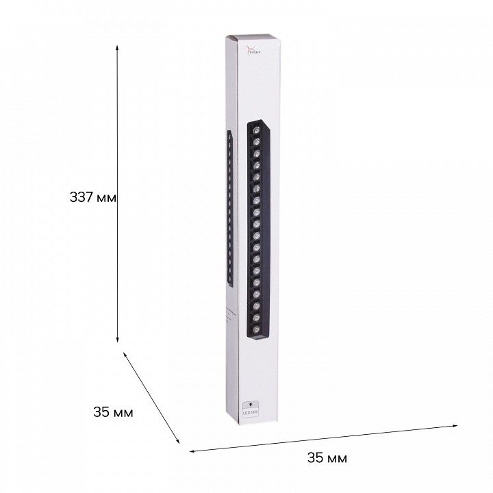 Накладной светильник Reluce  13004-9.3-001UR magnetic LED18W BK