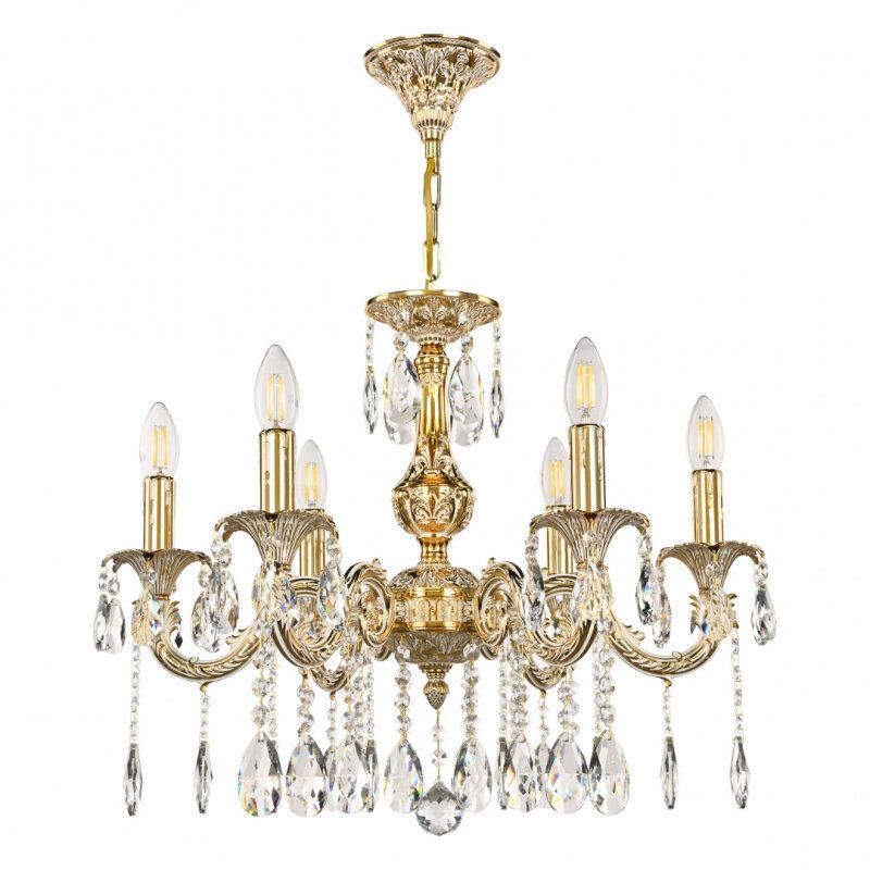 Подвесная люстра Bohemia Ivele Crystal AL7901 AL79101/6/175 A GW