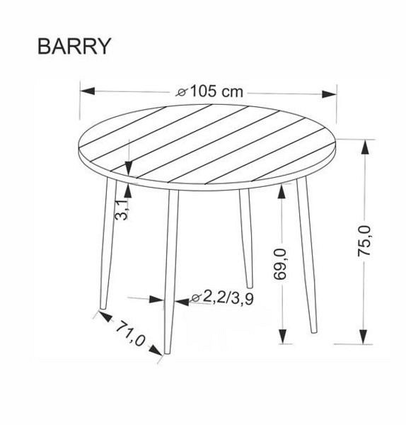 Стол обеденный Barry 105