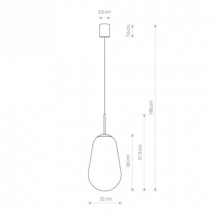 Подвесной светильник Nowodvorski Pear L 7797