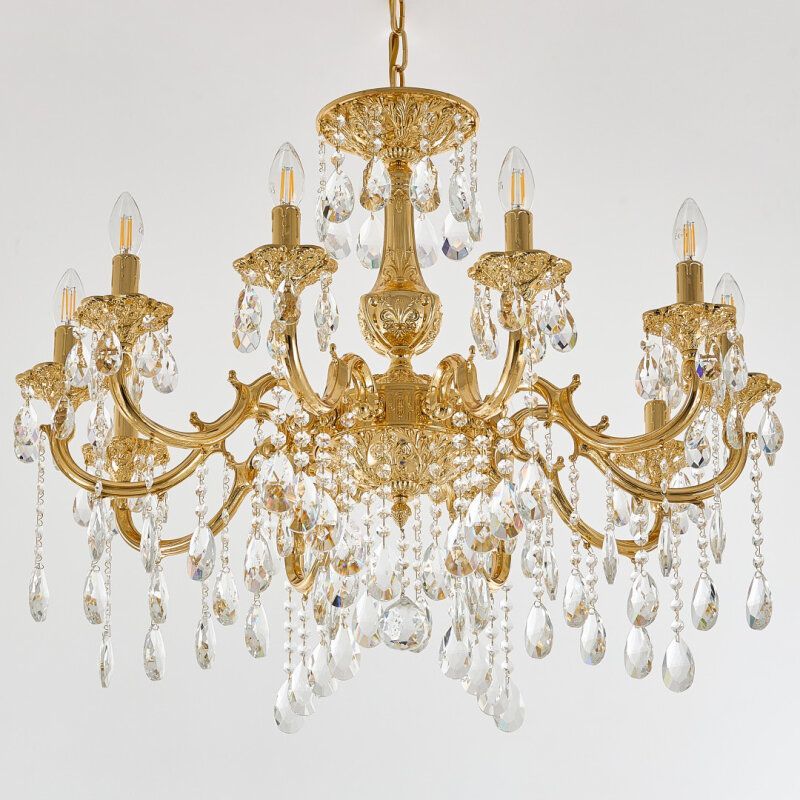 Подвесная люстра Bohemia Ivele Crystal AL7801 AL78101/10/250 A G