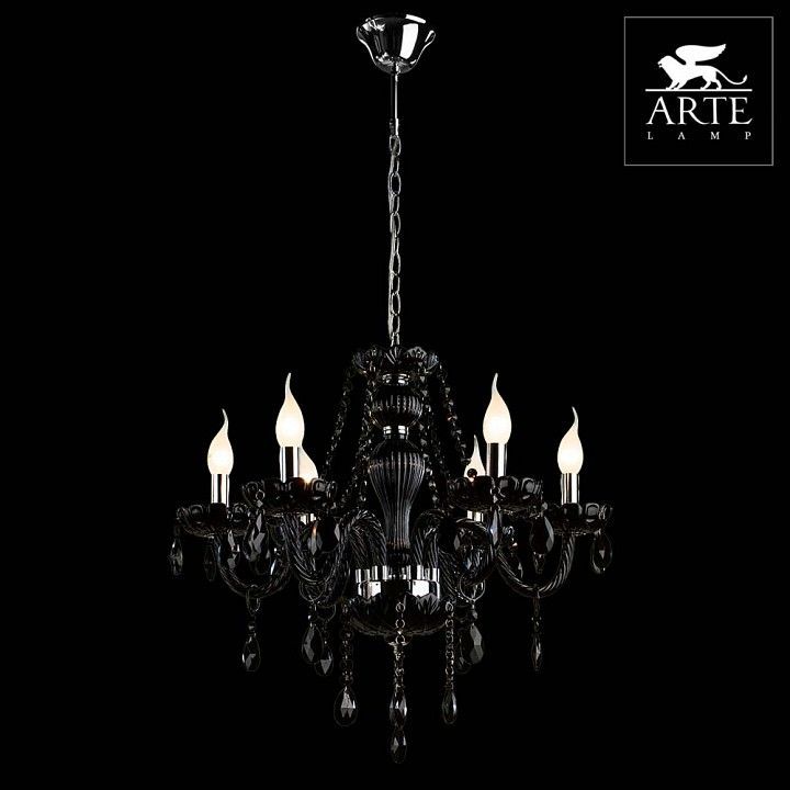 Подвесная люстра Arte Lamp Teatro A3964LM-6BK