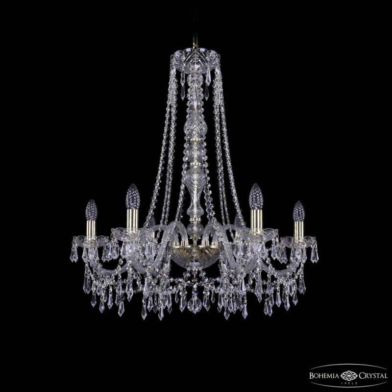 Подвесная люстра Bohemia Ivele Crystal 1403 1403/6/240/h-76 G