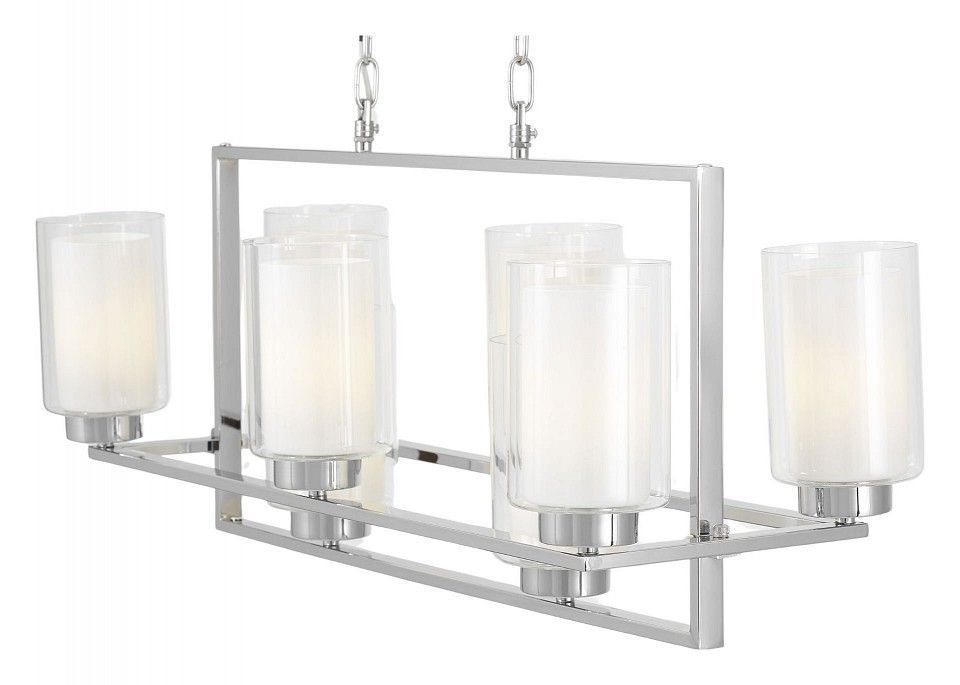 Подвесная люстра LUMINA DECO Lino LDP 1239-8 CHR
