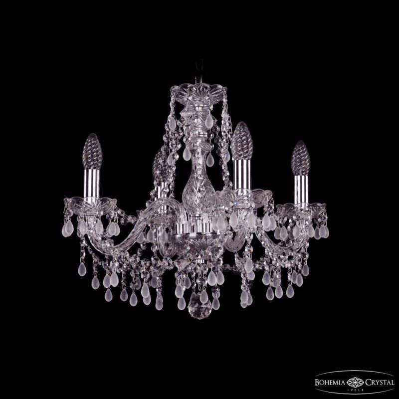 Подвесная люстра Bohemia Ivele Crystal 1410 1410/4/160 Ni V0300