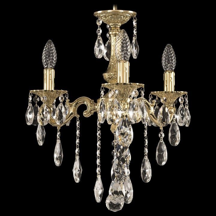 Подвесная люстра Bohemia Ivele Crystal 7201 72101/3/125 B G
