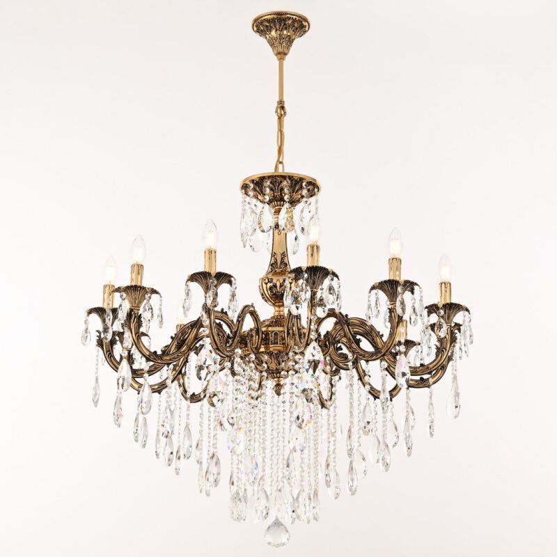 Подвесная люстра Bohemia Ivele Crystal AL7901 AL79101/12/300 B GB