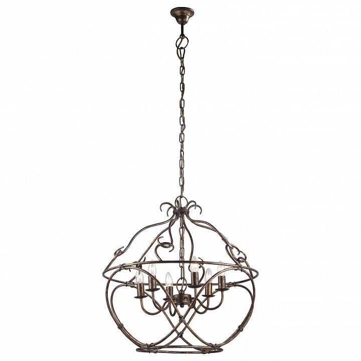 Подвесная люстра Arte Lamp Bellator A8960SP-6GA