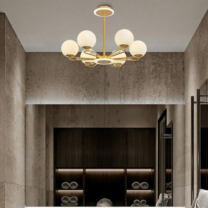 Люстра на штанге Arte Milano Neapolis-77138 277138/6 GD