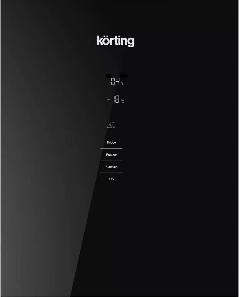 Холодильник Korting KNFC 61869 GN