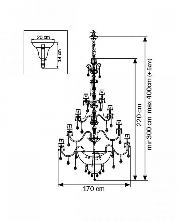 Подвесная люстра Lightstar Nativo 715577