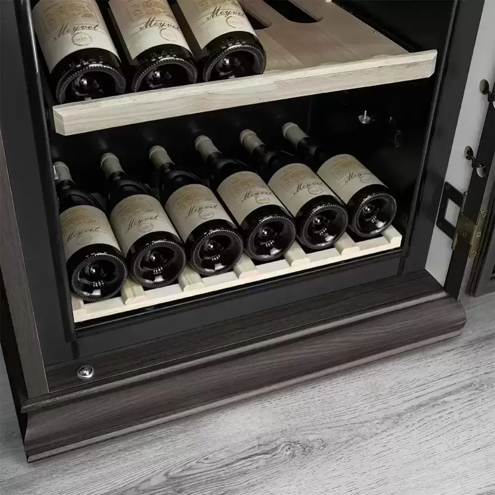 Винный шкаф Meyvel MV69-WD1-C (Dark Chocolate)