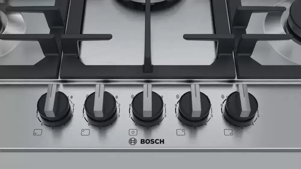 Газовая варочная панель BOSCH PCQ7A5B90