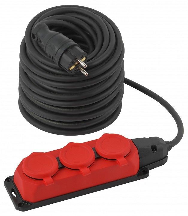 Удлинитель Эра  UK-3e-3x1,5-40m-IP44(KG)