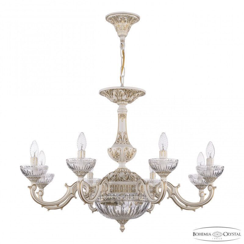 Подвесная люстра Bohemia Ivele Crystal AL7801 AL78101P/8/250 WMG P Clear/M-1G