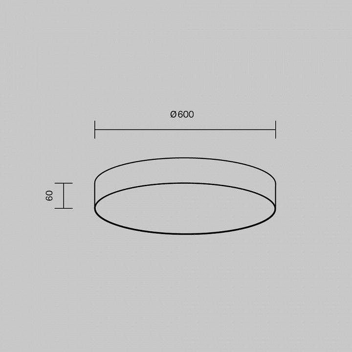 Накладной светильник Maytoni Technical Зон C032CL-90W3K-RD-MG